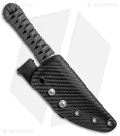 Marfione Custom Knives Borka Blade Mini SBK Knife (4" Damascus) -Blade HQ Shop Marfione Borka Mini SBK Damascus 312 SBK BHQ 52572 jr sheath