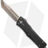 Marfione Custom Combat Troodon Hellhound Tanto OTF Knife Black (Bronze SW) -Blade HQ Shop Marfione Combat Troodon Hellhound Tanto Black Bronze BHQ 50630 jr