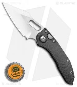 Marfione Custom Borka Blades Stitch Carbon Fiber Automatic Knife (3.75" Mirror) -Blade HQ Shop Marfione Custom Borka Blades Stitch Carbon Fiber Automatic Knife Mirror Polish BHQ 118912 LS Bottlecap
