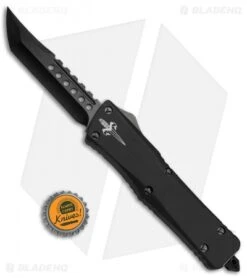 Marfione Custom Combat Troodon Hellhound Tanto OTF Knife Black (SW DLC) -Blade HQ Shop Marfione Custom Combat Troodon Hellhound Tanto OTF Black SW DLC BHQ 49018 jr bottlecap