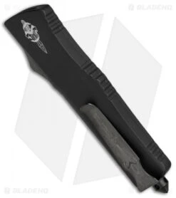 Marfione Custom Combat Troodon Hellhound Tanto OTF Knife Black (SW DLC) -Blade HQ Shop Marfione Custom Combat Troodon Hellhound Tanto OTF Black SW DLC BHQ 49018 jr side