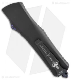 Marfione Custom Combat Troodon Interceptor OTF CF/Purple Ti (3.8" Fallout) -Blade HQ Shop Marfione Custom Combat Troodon Interceptor CF purple ti fallout BHQ 67784 er side