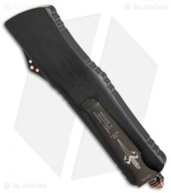 Marfione Custom Combat Troodon Interceptor W/ Ringed Copper HW (3.8" Hand Satin) -Blade HQ Shop Marfione Custom Combat Troodon Interceptor Ringed Copper Rubbed Satin BHQ 71488 er side