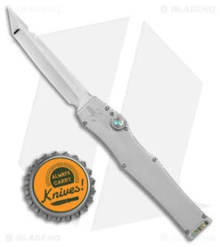 Marfione Custom Halo 3 Mini OTF Knife W/ Abalone Inlay (2" Two Tone Mirror/Star) -Blade HQ Shop Marfione Custom Halo 3 Mini OTF Knife Abalone Inlay TT Mirror Star BHQ 176976 jr bottlecap