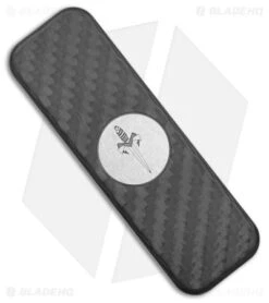 Marfione Custom Halo 3 Mini OTF Knife W/ Abalone Inlay (2" Two Tone Mirror/Star) -Blade HQ Shop Marfione Custom Halo 3 Mini OTF Knife Abalone Inlay TT Mirror Star BHQ 176976 jr case