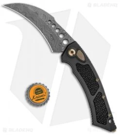 Marfione Custom Hawk Automatic Knife Stingray Skin (CTS-XHP Core Damascus) -Blade HQ Shop Marfione Custom Hawk Auto Stingray Skin Core Damascus BHQ 101556 jr bottlecap