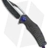 Marfione Custom Matrix-R Flipper Knife Carbon Fiber/Purple Haze (Dark Matter) -Blade HQ Shop Marfione Custom Matrix R CF Purple Haze Dark Matter BHQ 77990 jr