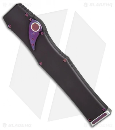 Marfione Custom Microtech Halo V OTF Automatic Knife Purple Haze Ti (Mirror) 4 Marfione Custom Microtech Halo V OTF Automatic Knife Purple Haze Ti (Mirror) - Image 2