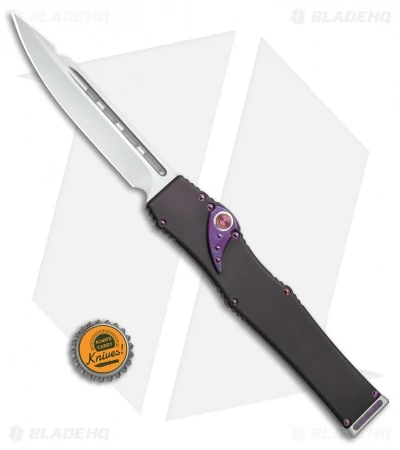 Marfione Custom Microtech Halo V OTF Automatic Knife Purple Haze Ti (Mirror) 6 Marfione Custom Microtech Halo V OTF Automatic Knife Purple Haze Ti (Mirror) - Image 4