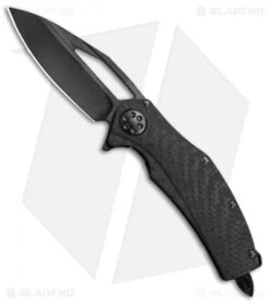 Microtech Marfione Custom Mini Matrix R Knife Carbon Fiber (3" DLC Hand Rubbed)