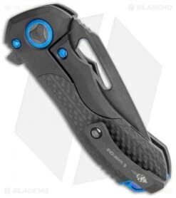 Marfione Custom Protocol DLC TTAP-DLC AP Ti Bolster CF (3" DLC) 394-MCK -Blade HQ Shop Marfione Custom Protocol DLC TTAP DLC AP Ti Bolster CF DLC BHQ 110996 jr side