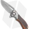 Marfione Custom Protocol Knife Ironwood Copper Accents (2.8" Gator Belly Dam.)