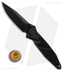 Marfione Custom Socom Elite Manual Knife Ray (4" DLC Razorwire Damascus) -Blade HQ Shop Marfione Custom Socom Elite Ray DLC Razorwire Damascus BHQ 85189 er bottlecap