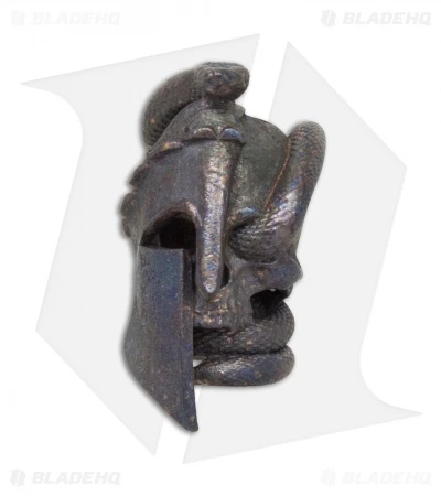 Marfione Custom Socom Elite T/E Knife Stingray Inlay + Bronze HW (Razorwire Dam) 7 Marfione Custom Socom Elite T/E Knife Stingray Inlay + Bronze HW (Razorwire Dam) - Image 5