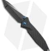 Marfione Custom Socom Elite T/E Knife CF W/ Flamed Spacer + Blue HW (DLC Mirror) -Blade HQ Shop Marfione Custom Socom Elite Tanto CF Flamed spacer blue ti hw DLC mirror BHQ 75772 er 2
