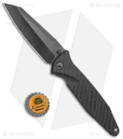 Marfione Custom Socom Elite Liner Lock Knife Warcom Carbon Fiber (4" DLC) -Blade HQ Shop Marfione Custom Socom Elite Warcom DLC TTAP CF DLC HW DLC Warcom BHQ 138632 jr bottlecap