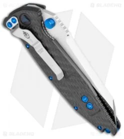Marfione Custom Socom Elite Warcom HP-CF Blue Ti (4" Mirror) -Blade HQ Shop Marfione Custom Socom Elite Warcome HP CF Blue Ti Mirror BHQ 110995 jr side