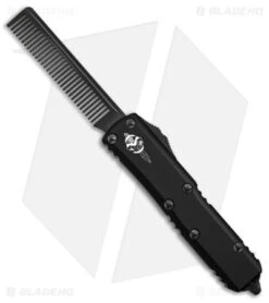 Microtech Marfione Custom Tactical Beard Comb Black (DLC Stonewash)