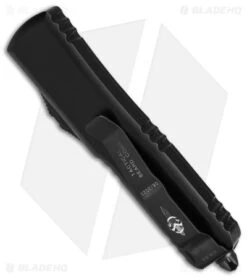 Microtech Marfione Custom Tactical Beard Comb Black (DLC Stonewash) -Blade HQ Shop Marfione Custom Tactical Beard Comb Black DLC SW BHQ 149075 td side