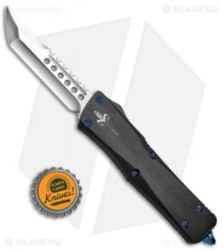 Marfione Custom Troodon Hellhound Tanto Knife Hefted Alloy W/ Blue HW (Mirror) -Blade HQ Shop Marfione Custom Troodon Hellhound Tanto Hefted Alloy Mirror 338 MCK BHQ 71494 jr bottlecap