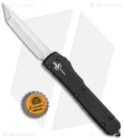 Marfione Custom Ultratech Tanto Chisel Grind OTF Knife (3.4" Satin) -Blade HQ Shop Marfione Custom Ultratech Tanto Chisel Grind OTF Satin BHQ 102558 jr bottlecap