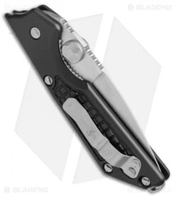 Marfione / Strider Custom MSG-2 Dual-Action Knife Black (3.5" Stonewash) II -Blade HQ Shop Marfione Strider MSG 2 Dual Action 330 MCK Black SW BHQ 52206 jr side 2
