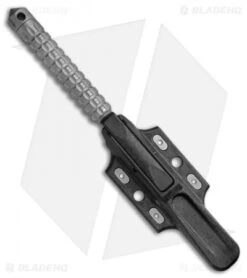 Microtech A.D.O. S/E Fixed Blade Knife (4.5" Apocalyptic Serr) 116-11AP -Blade HQ Shop Microtech A.D.O. Apoc Serr 116 11AP BHQ 51742 jr sheath