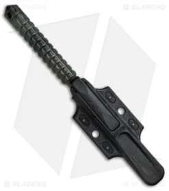 Microtech A.D.O. Knife S/E Fixed Blade Knife (4.5" Green Camo Serr) 116-2GC -Blade HQ Shop Microtech A.D.O. SE Green Camo Serr 116 2GC BHQ 52482 jr sheath