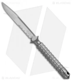 Microtech A.D.O. Knife S/E Fixed Blade Knife (4.5" Stonewash) 116-11