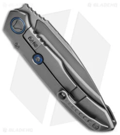 Microtech Anax Integral Frame Lock Knife BB Ti/Carbon Fiber (4" Bead Blast) 9 Microtech Anax Integral Frame Lock Knife BB Ti/Carbon Fiber (4" Bead Blast) -Blade HQ Shop Microtech Anax Integral FLK BB Ti CF 4in BB BHQ 175955 td side