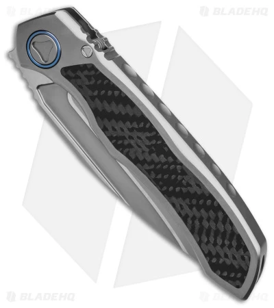 Microtech Anax Integral Frame Lock Knife BB Ti/Carbon Fiber (4" Bead Blast) 4 Microtech Anax Integral Frame Lock Knife BB Ti/Carbon Fiber (4" Bead Blast) - Image 2