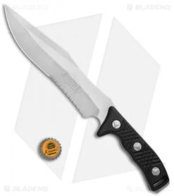 Microtech Arbiter Fixed Blade Knife Black G-10 (8.75" SW) 104-11 9 Microtech Arbiter Fixed Blade Knife Black G-10 (8.75" SW) 104-11 -Blade HQ Shop Microtech Arbiter Serr SW 104 11 BHQ 118362 jr bottlecap