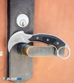 Microtech Bastinelli Iconic Karambit Fixed Blade Knife (Stonewash) 118-10R -Blade HQ Shop Microtech Bastinelli Iconic Karambit Fixed Blade Knife Stonewash 118 10R BHQ 99151 kp door web jr