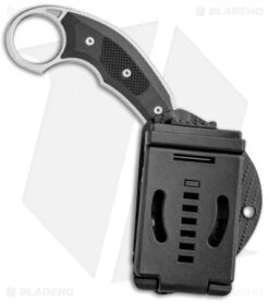 Microtech Bastinelli Iconic Karambit Fixed Blade Knife (Stonewash) 118-10R -Blade HQ Shop Microtech Bastinelli Iconic Karambit Knife SW 118 10R BHQ 99151 jr sheath