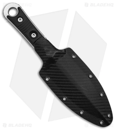 Microtech Borka SBD Dagger Fixed Blade Knife Black G-10 (4.4" Stonewash) 5 Microtech Borka SBD Dagger Fixed Blade Knife Black G-10 (4.4" Stonewash) - Image 3