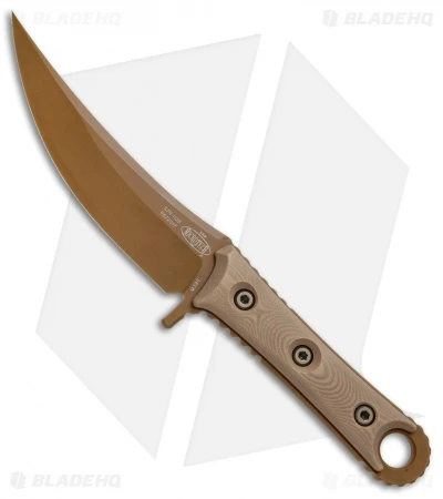 Microtech Borka SBK Fixed Blade Knife Tan G-10 (5" Tan PVD) 200-1PVDTN 3 Microtech Borka SBK Fixed Blade Knife Tan G-10 (5" Tan PVD) 200-1PVDTN