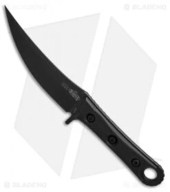 Microtech Borka SBK Fixed Blade Knife Black G10 (5" Apocalyptic DLC) 200-10APDLC -Blade HQ Shop Microtech Borka SBK black G10 apocalyptic 200 10APDLC BHQ 37920 er side