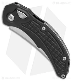 Blade HQ Shop -Blade HQ Shop Microtech Brachial Auto Black Aluminum Serr SW BHQ 157446 jr spine