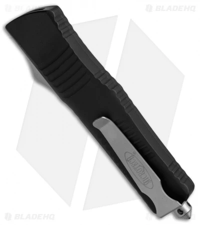 Microtech Combat Troodon Bowie OTF Knife (3.8" Black) 146-1 5 Microtech Combat Troodon Bowie OTF Knife (3.8" Black) 146-1 - Image 3