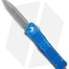 Microtech Combat Troodon D/E OTF Automatic Blue Distressed (3.8" Apocalyptic)