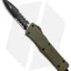 Microtech Combat Troodon D/E OTF Automatic OD Green G-10 (3.8" Black Serr) 2 Microtech Combat Troodon D/E OTF Automatic OD Green G-10 (3.8" Black Serr) -Blade HQ Shop Microtech Combat Troodon DE OTF Auto OD Green G 10 Black Serr 142 2 GTOD BHQ 90983 jr