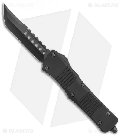 Microtech Signature Series Combat Troodon Hellhound Tanto OTF Knife (3.8" DLC) 3 Microtech Signature Series Combat Troodon Hellhound Tanto OTF Knife (3.8" DLC)