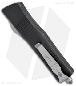 Microtech Combat Troodon Hellhound Tanto OTF Knife CF (3.8" Apocalyptic) -Blade HQ Shop Microtech Combat Troodon Hellhound Tanto OTF CF Apocalyptic 219 10APCF BHQ 76987 jr side