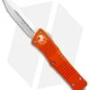 Microtech Combat Troodon OTF D/E Automatic Knife Orange (3.8" Satin)