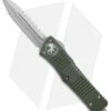 Microtech Combat Troodon OTF Knife D/E Dagger OD Green (3.8" SW Full Serr) 1 Microtech Combat Troodon OTF Knife D/E Dagger OD Green (3.8" SW Full Serr) -Blade HQ Shop Microtech Combat Troodon OTF DE Dagger OD Green SW Full Serr 142 12OD BHQ 98064 jr 1