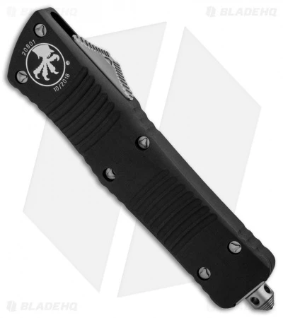 Microtech Combat Troodon S/E OTF Automatic Knife (3.8" Black Serr) 143-2 4 Microtech Combat Troodon S/E OTF Automatic Knife (3.8" Black Serr) 143-2 - Image 2
