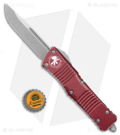 Microtech Combat Troodon S/E OTF Auto Knife Distressed Merlot (4" Apocalyptic) -Blade HQ Shop Microtech Combat Troodon SE OTF Auto Distressed Merlot Apocalyptic BHQ 178805 jr bottlecap