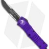 Microtech Combat Troodon S/E OTF Automatic Knife Purple (3.8" Black Serr) -Blade HQ Shop Microtech Combat Troodon SE OTF Auto Pruple Black Serr 143 2PU BHQ 98125 jr
