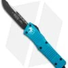 Microtech Combat Troodon S/E OTF Automatic Knife Turquoise (3.8" Black) 2 Microtech Combat Troodon S/E OTF Automatic Knife Turquoise (3.8" Black) -Blade HQ Shop Microtech Combat Troodon SE OTF Auto Turquoise Black 143 1TQ BHQ 97174 jr 1