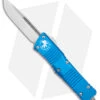 Microtech Combat Troodon S/E OTF Automatic Knife Blue (3.8" Stonewash) -Blade HQ Shop Microtech Combat Troodon SE OTF Blue SW BHQ 98101 jr